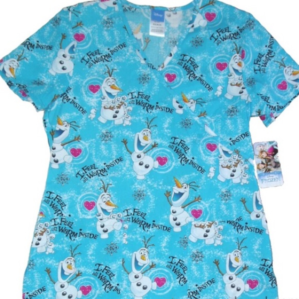 Large Frozen Medical Scrub